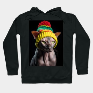 Sphynx cat - warm hat Hoodie